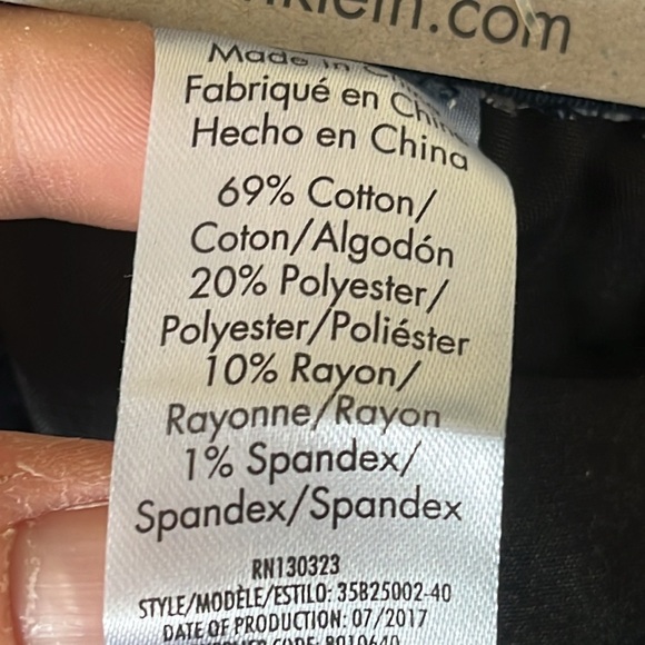 Brand New Calvin Klein Jeans Ultimate Skinny Dark Rinse Soft Stretch Adjustable - Picture 15 of 16